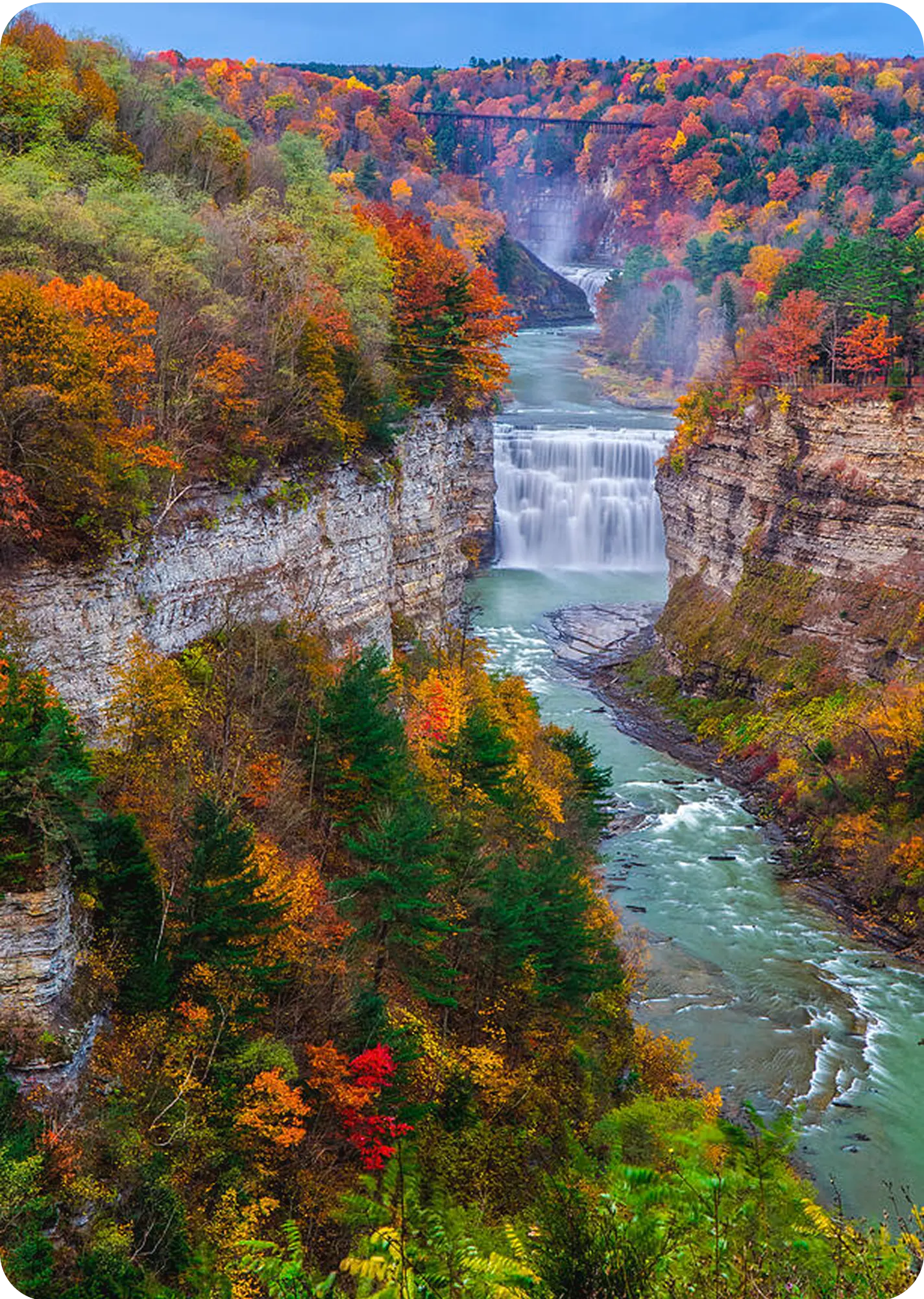 Letchworth State Park, Grand Canyon of the East