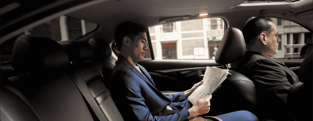 Pick up Point at London City Airport