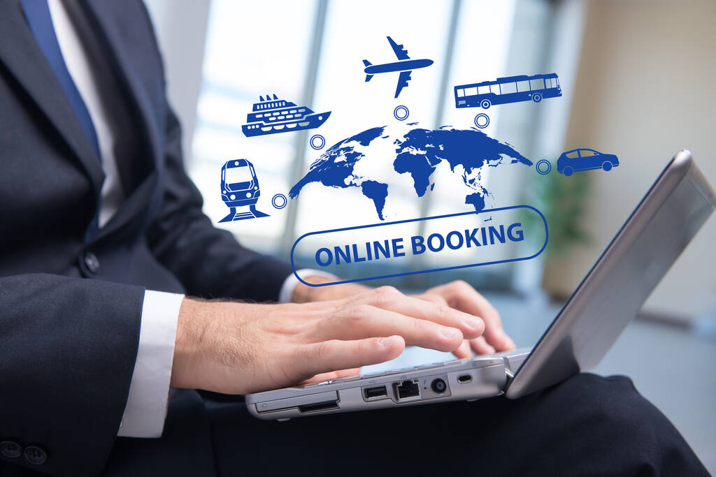 The concept of online booking for trip