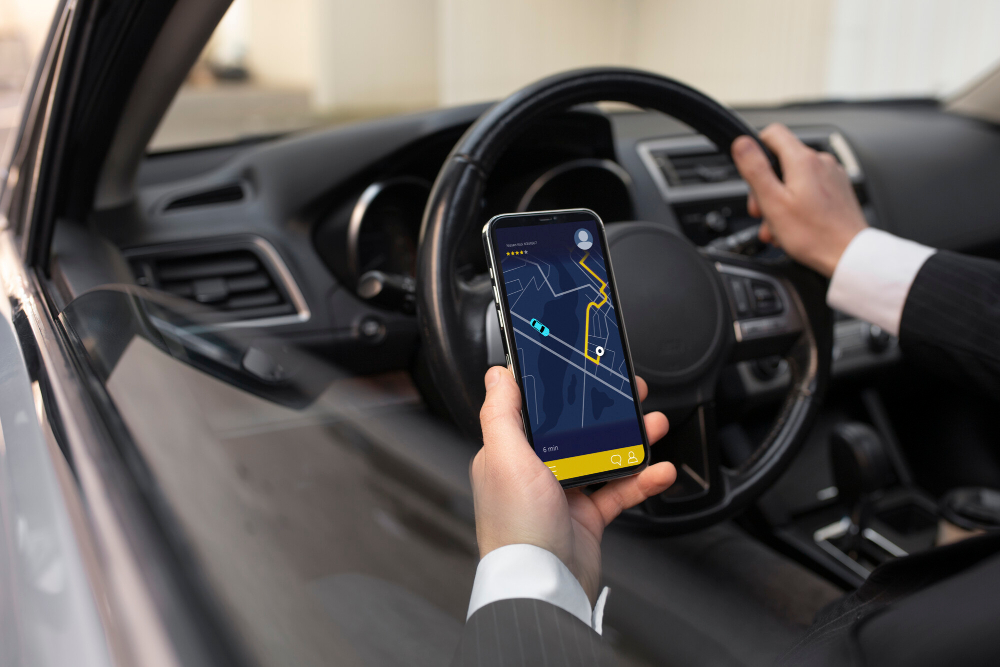Cropped view of man holding smart phone